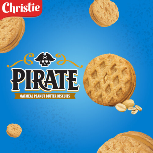 Peek Freans Pirate Cookies Oatmeal Peanut Butter 300 g