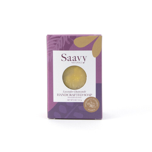 Saavy Naturals Soap Bar Lavender Chamomile 140 g