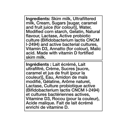 Activia Lactose-Free Probiotic Yogurt Vanilla 650 g