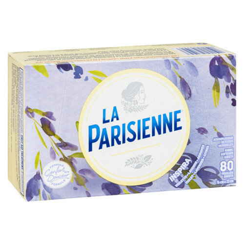 La Parisienne Softener Sheet Inspira 80 Sheets