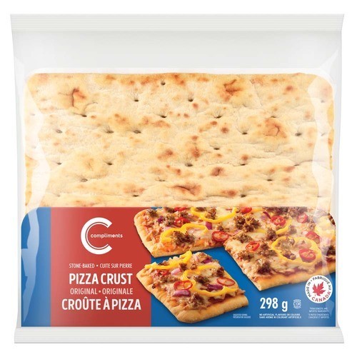 Compliments Frozen Pizza Crust Original 298 g