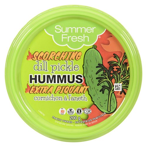 Summer Fresh Hummus Scorching Dill Pickle 200 g