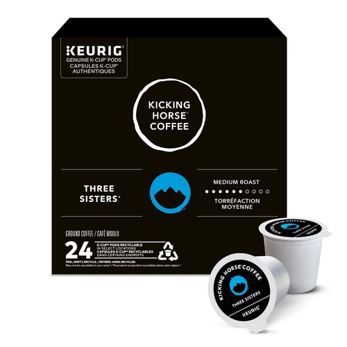 Kicking Horse Coffee Pods Three Sisters Medium Roast 24 K-Cups 276 g