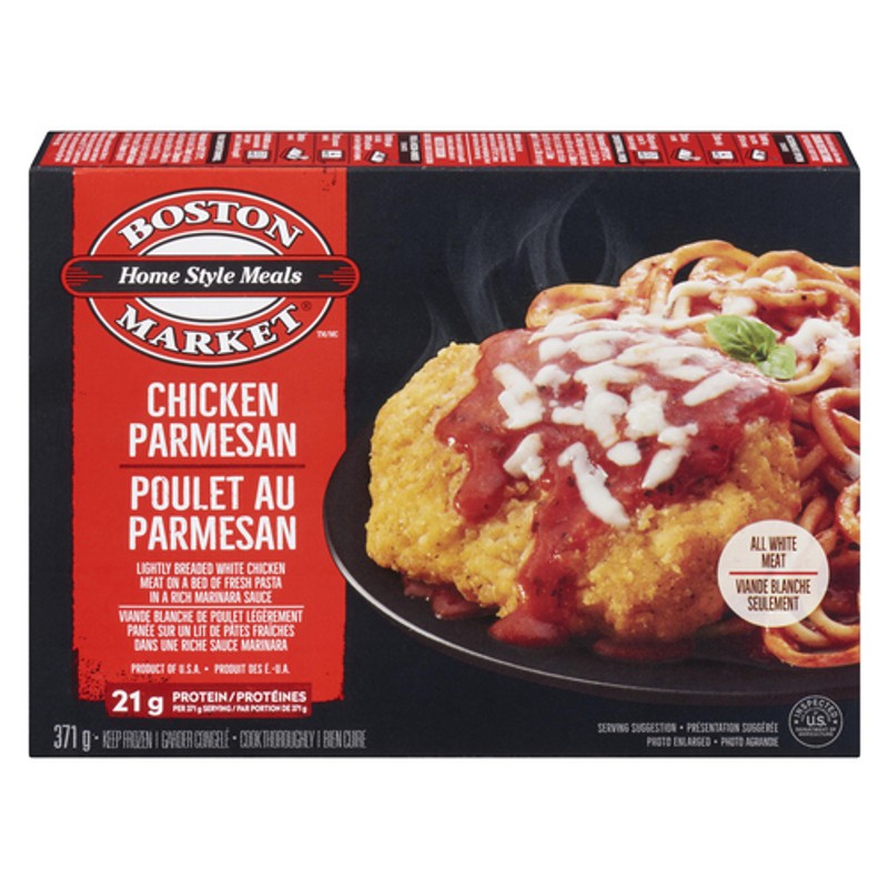 Boston Market Frozen Chicken Parmesan 371 g - Voilà Online Groceries