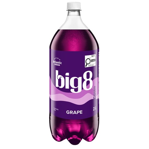 Big 8 Soda Grape 2 L