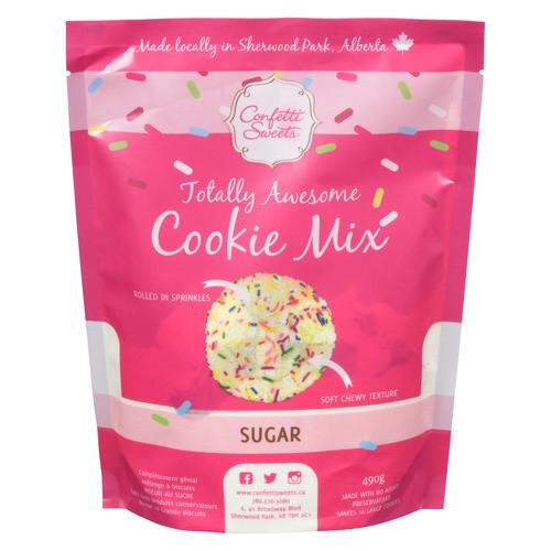 Confetti Sweets Cookie Mix Sugar 490 g
