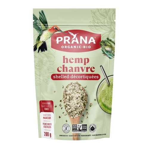 Prana Organic Seeds Shelled Hemp 200 g