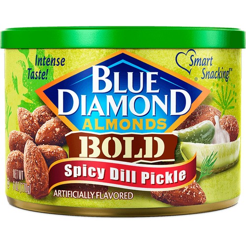 Blue Diamond Almond Snacks Spicy Dill Pickle 170 g