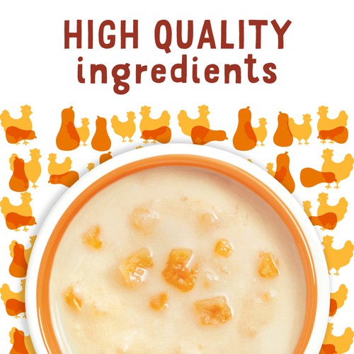 Friskies Lil' Soups Cat Food In Velvety Broth Chicken and Butternut 34 g