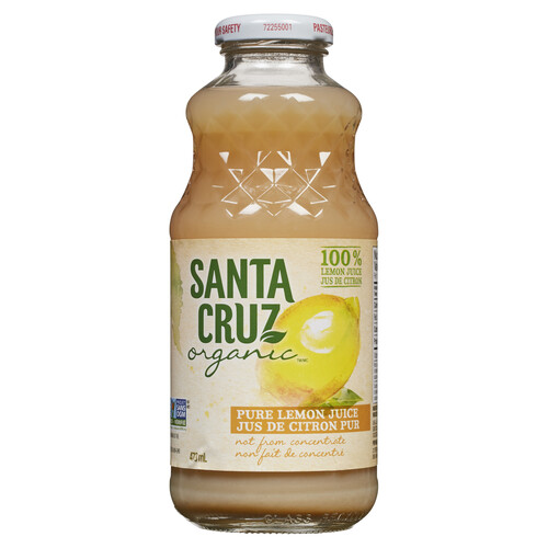 Santa Cruz Organic Juice Lemon 473 ml (bottle)