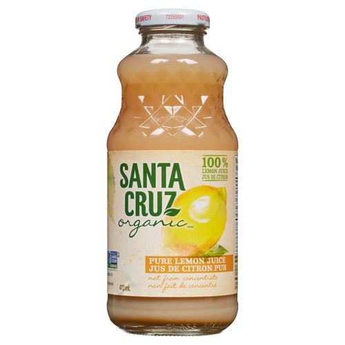 Santa Cruz Organic Juice Lemon 473 ml (bottle)