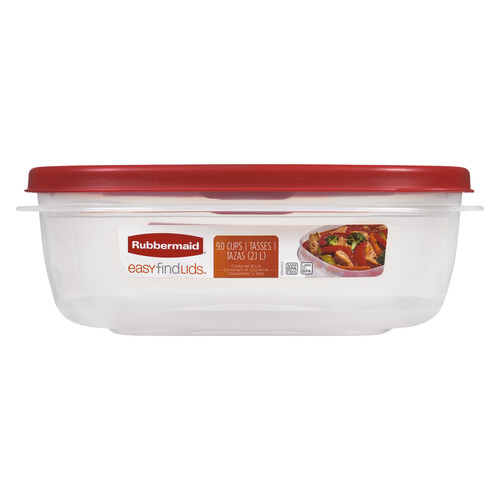 Rubbermaid Easy Find 9.0 Cups Container & Lid