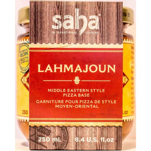 Saha Pizza Base Lahmajoun 250 ml