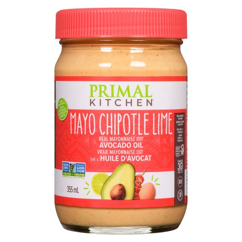 Primal Kitchen Real Mayonnaise Made With Avocado Oil Mayo Chipotle Lime 355 ml