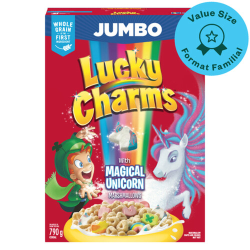 Lucky Charms Cereal With Magical Unicorn Marshmallows 790 g