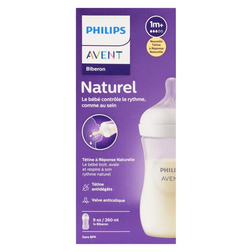 Philips Avent Baby Bottle Natural 260 ml 1m+