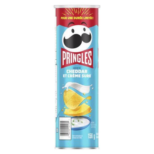 Pringles Potato Chips Cheddar & Sour Cream 156 g