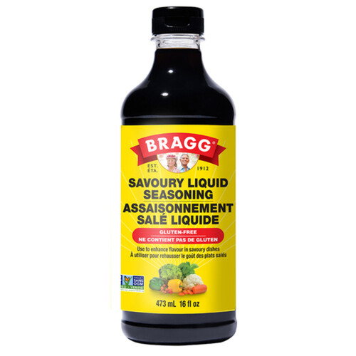Bragg Gluten-Free Liquid Soy Seasoning All Purpose 473 ml