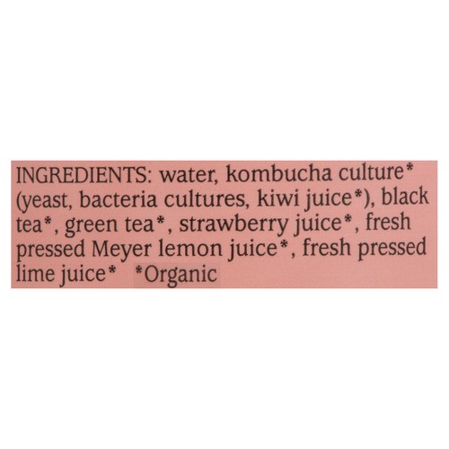 GT's Organic Kombucha Strawberry Lemonade 480 ml (bottle)