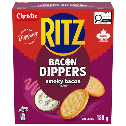 Ritz Crackers Bacon Dippers Smoky Bacon 180 g