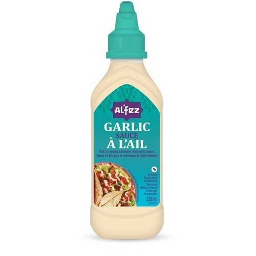 Al Fez Sauce Garlic 238 ml