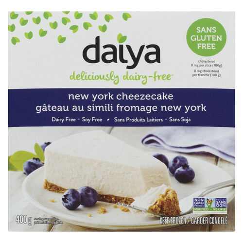Daiya Dairy-Free Vegan Frozen Cheesecake Dessert New York 400 g