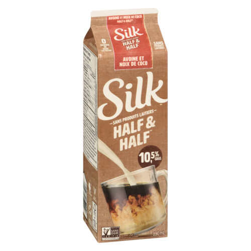 Silk Dairy-Free Half & Half Coffee Creamer Oat & Coconut 890 ml