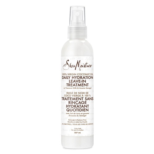SheaMoisture Daily Hydration Leave-in Hair Treatment 100% Virgin Coconut Oil 237 ml