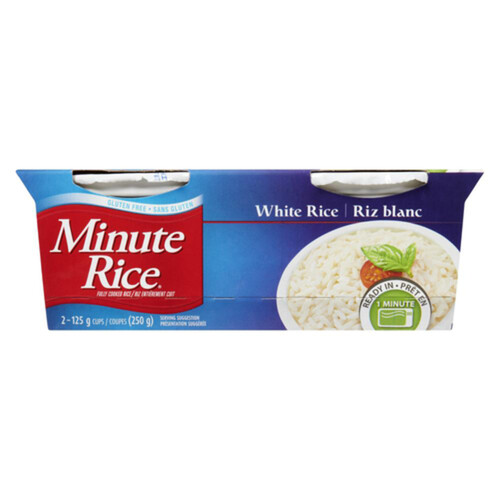 Minute Rice Ready To Serve White Rice 2 x 125 g