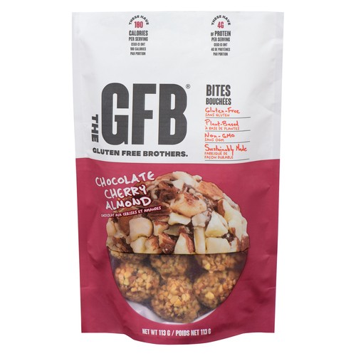 The GFB Bites Chocolate Cherry Almond 113 g