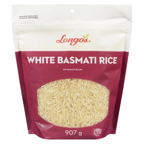 Longo's Basmati Rice White 907 g