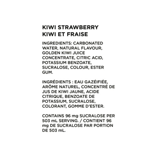 Sparkling Ice Sparkling Water Kiwi Strawberry 503 ml (bottle)