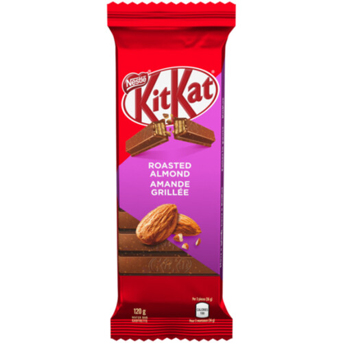 Kit Kat Chocolate Bar Roasted Almond 120 g