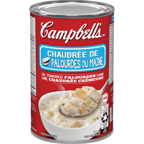 Campbell's Soup Ready to Serve Clam Chowder New England 515 ml