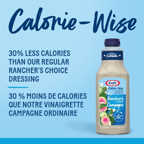 Kraft Calorie Wise Dressing Rancher's Choice 425 ml