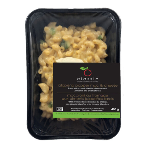 Classic Homestyle Market Meals Ready To Eat Mac & Cheese Jalapeno Popper 400 g