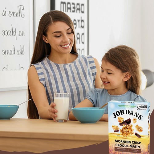 Jordans Morning Crisp Granola Cereal Dark Chocolate 400 g