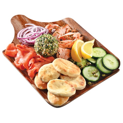 Seacuterie Board Smoked Salmon & Cucumber 350 g