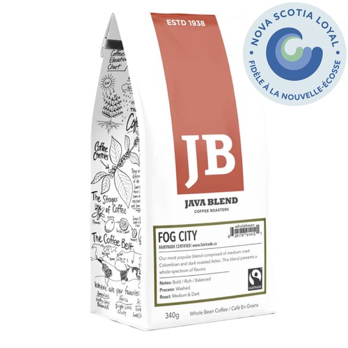 Java Blend Ground Coffee Fog City 340 g