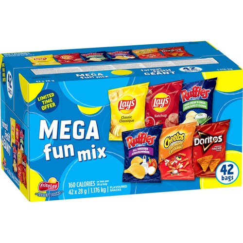 Frito Lay Chips Variety Pack 42 Count 