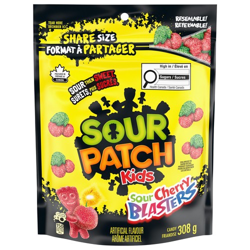 Sour Patch Kids Candy Sour Cherry Blasters 308 g