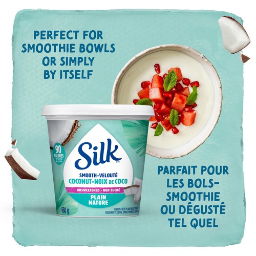 Silk Gluten-Free Coconut Yogurt Unsweetened Plain 680 g