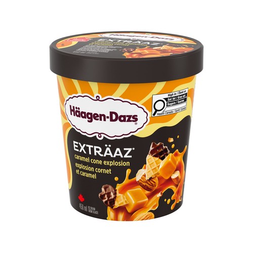 Haagen-Dazs Extraaz Ice Cream Caramel Cone Explosion 450 ml