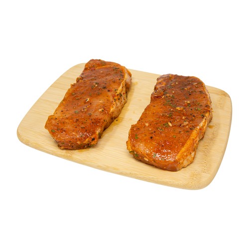 Pork Loin Center Chops Boneless Maple Chipotle
