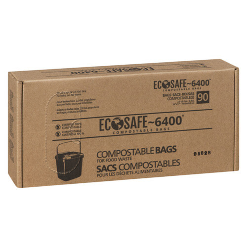 EcoSafe 6400 Compostable Bags 90 Bags Voilà Online Groceries & Offers