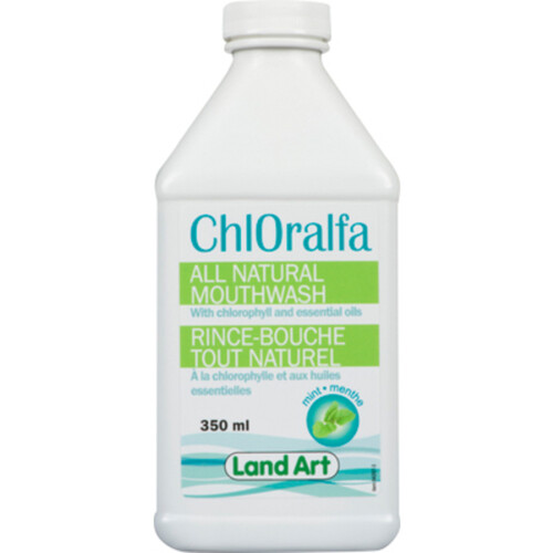 Land Art Mouth Wash Chloralfa Mint 350 ml