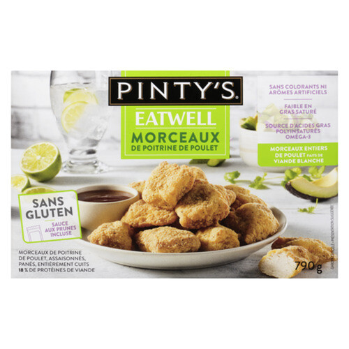 Pinty's  Chicken Breast Chunks 790 g (frozen)