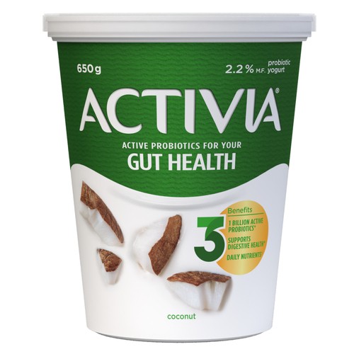 Activia 2.2% Probiotics Yogurt Coconut 650 g
