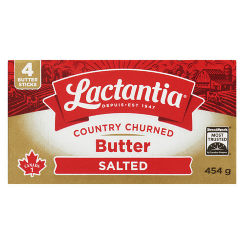 Lactantia Butter Sticks Salted 454 g