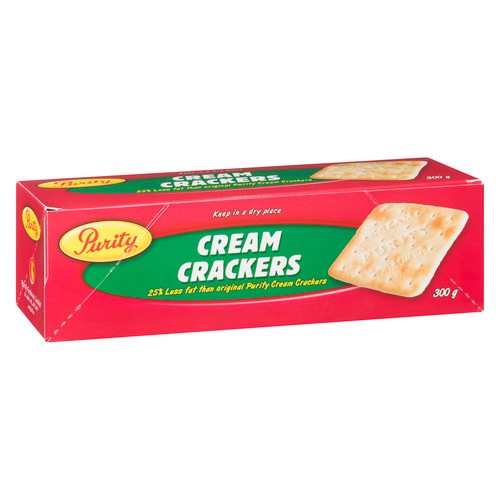 Purity Less Fat Original Cream Crackers 300 g